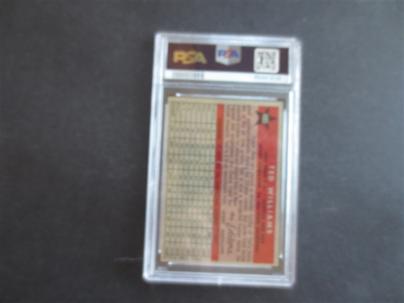 1958 Topps Ted Williams All Star PSA 6 EX-MT Baseball Card #485