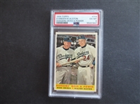 1958 Topps Boss & Power Alston/Snider PSA 6 EX-MT Baseball Card #314