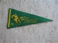 1960s California Golden Seals Hockey Mini Pennant  8.5" across