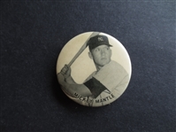 1950s Mickey Mantle Pin in Great Shape     1.75" across