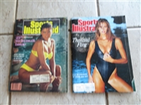 Sports Illustrated 25th Swimsuit Issue with Kathy Ireland + 1988 Swimsuit Issue with Elle Macpherson