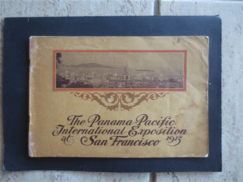 1915 Panama-Pacific International Exposition at San Francisco Program for World's Progress 