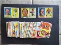 (68) different 1957 Topps Football Cards in Great Shape!