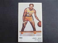 1972 Icee Bear Jerry West Basketball Card in Beautiful Condition!