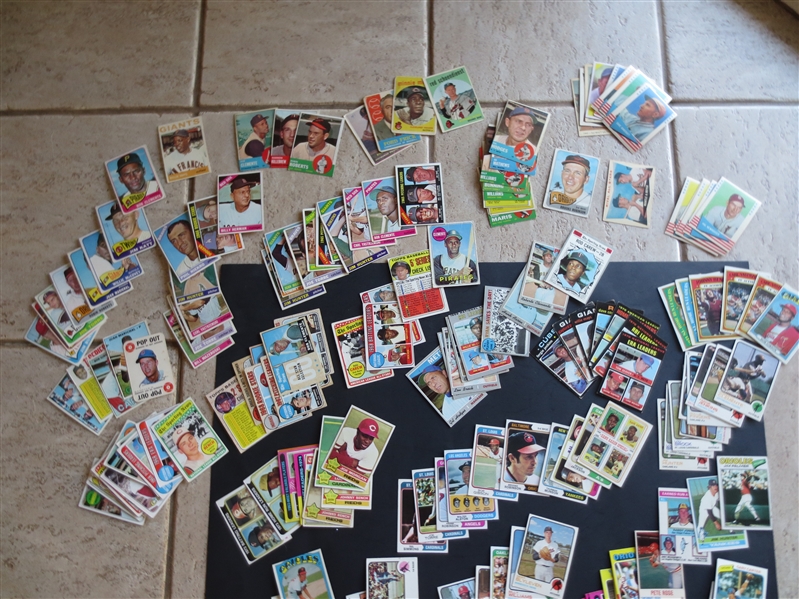 DEALER/COLLECTOR MONSTER CARD LOT---Mostly Baseball Cards---Over 2500 Cards including hundreds of PSA & Raw HOFers