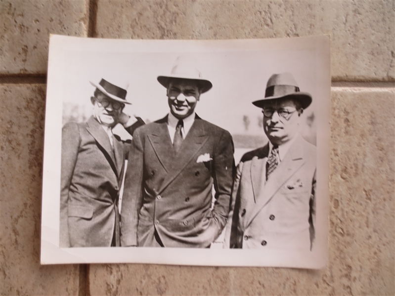 Boxing Photo Picturing Jack Dempsey, Bill Graham, and Jim McKay 8 x 10