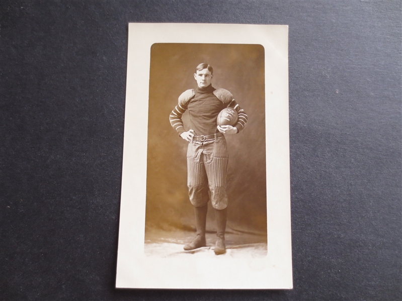 1900-10 Thomas Cooper University of Redlands College Football Postcard