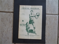 1936-37 Original New York Celtics Worlds Champions Basketball Yearbook Program  VERY RARE!