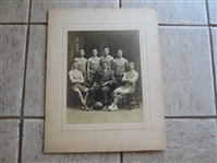 1907-08 Nationals Pro Basketball Cabinet Photo  13" x 10.5" in Beautiful Shape