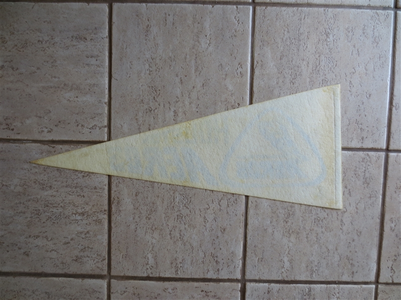 1970's Houston Aeros WHA World Hockey Association Full Size Pennant 30