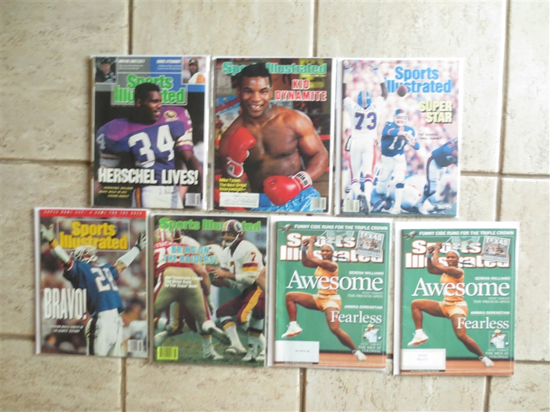 (12) 1955-2003 Sports Illustrated Magazines including Duke Snider Cover     RB