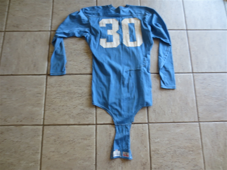 1950 Bob Wilkinson UCLA Game Used Worn Football Jersey  New York Giants NFL WOW!