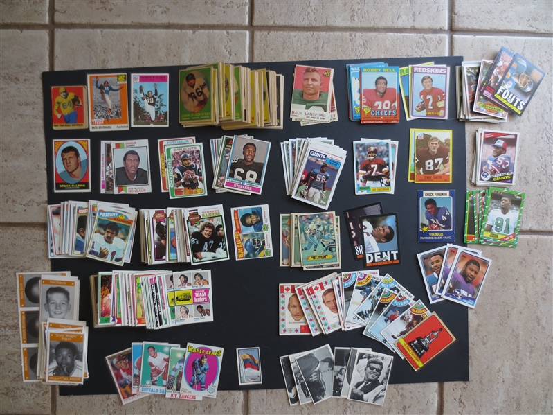 DEALER/COLLECTOR MONSTER CARD LOT---Mostly Baseball Cards---over 3000 cards including 400+ of PSA & Raw HOFers