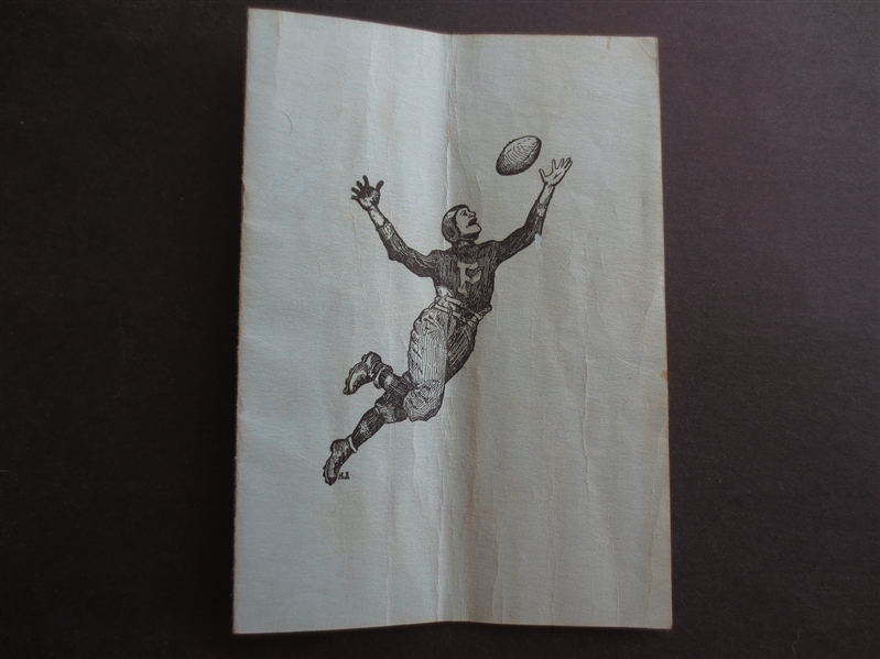 1921 Whittier College at Pomona College Football Program