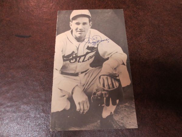 Lot Detail - Dizzy Dean St. Louis Cardinals Autographed Picture Rare 7 ...