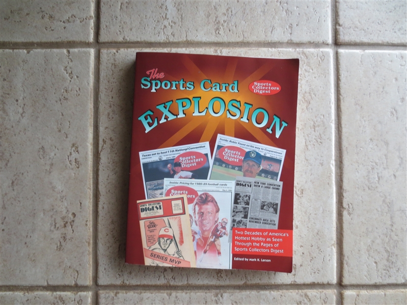1993 The Sports Card Explosion Book by Sports Collectors Digest