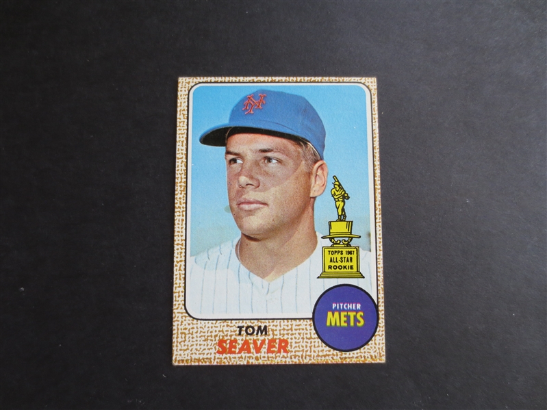 1968 Topps Tom Seaver Baseball Card in great condition #45