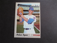 1970 Topps Nolan Ryan baseball card in beautiful condition #712