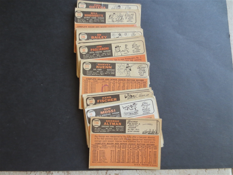 (25) 1966 Topps Baseball Card commons