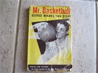 Autographed George Mikan Hardcover Book with dust jacket