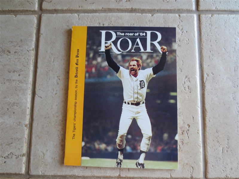The Roar of '84, The Detroit Tigers' Championship Season Book by Detroit Free Press