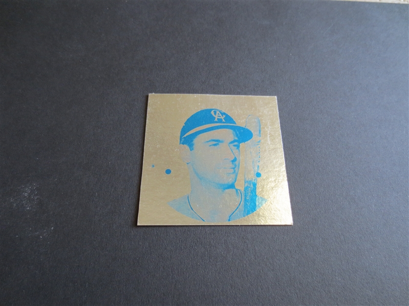 1968 Test Print Jim Fregosi Color Separation Blue Baseball Card  RARE!