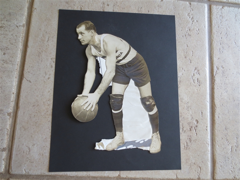 1927 University of Pennsylvania Basketball Type 1 Photo Menchy Goldblatt