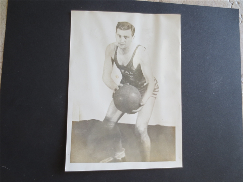 1938 Buffalo Bisons Basketball Player Photo---first year of the NBL  7 x 5  RARE!