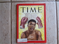 1963 Time Magazine with Cassius Clay (Ali) Cover