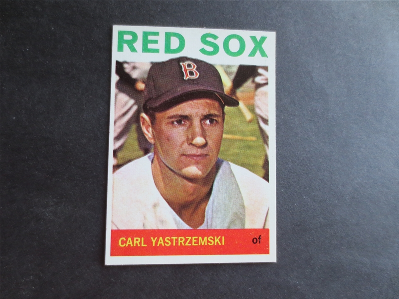 1964 Topps Carl Yastrzemski baseball card #210 in beautiful condition!