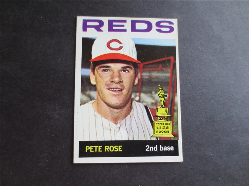 1964 Topps Pete Rose baseball card #125 in very nice condition 
