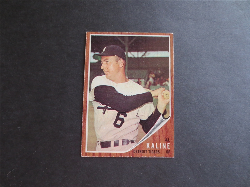1962 Topps Al Kaline Baseball Card #150 in very nice condition!