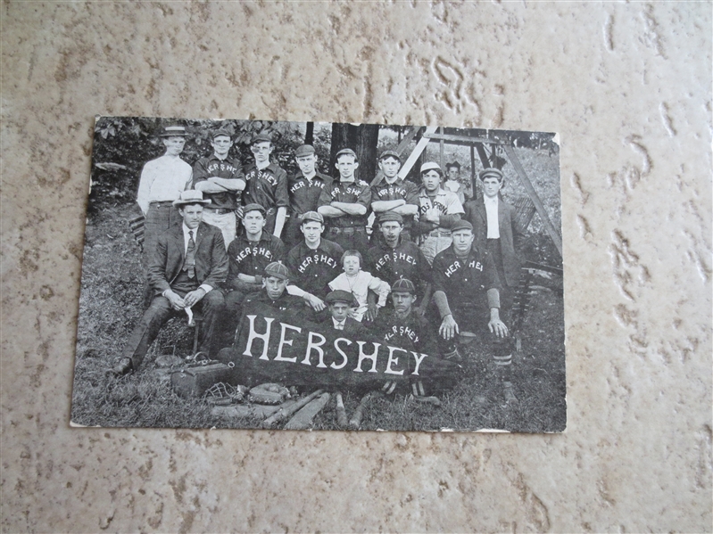 1909 Hershey, PA Baseball Postcard
