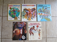 (5) different Harlem Globetrotters Basketball Programs: 1968, 70, 71, 78, and 83