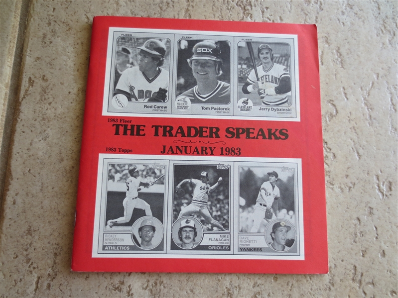 January 1983 issue of The Trader Speaks