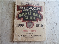 1909-10 Reach Official Basket Ball Guide