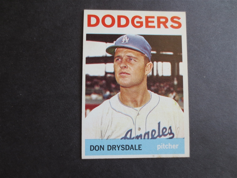 1964 Topps Don Drysdale Baseball card #120 in beautiful shape!        2