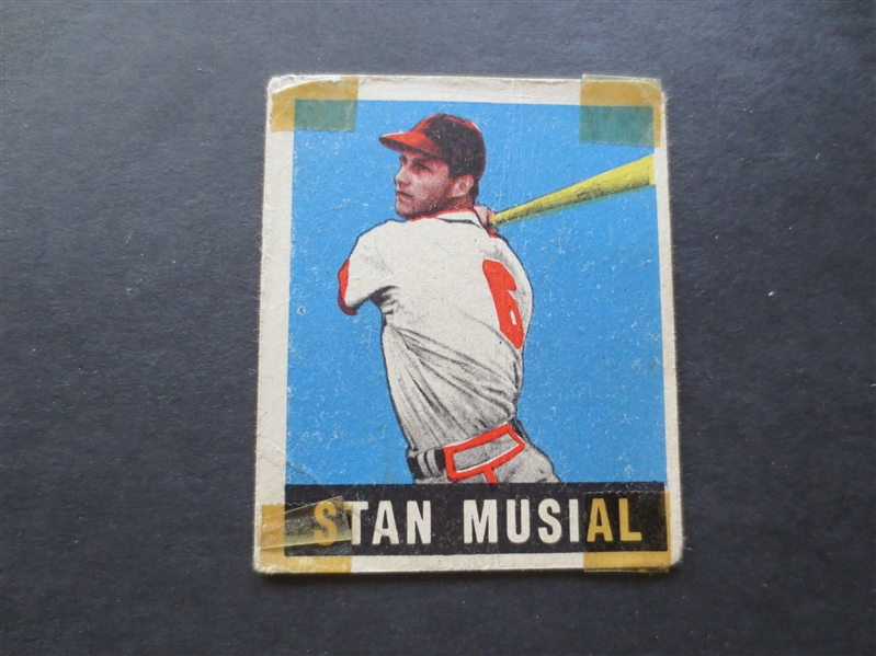 1949 Leaf Stan Musial Baseball Card in affordable condition!