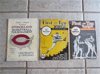 (3) High School Basketball Publications from 1927, 1950, and 1951