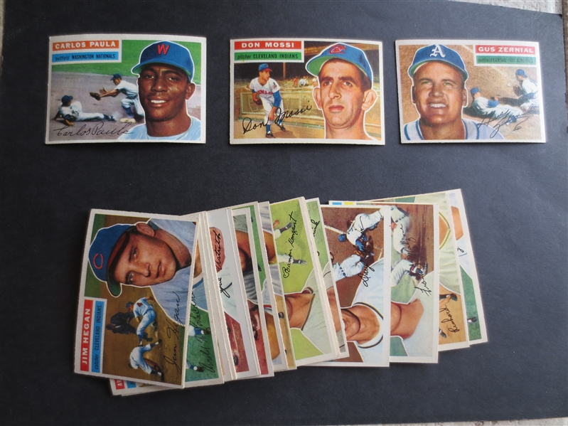 (37) 1956 Topps Baseball Cards in great shape!