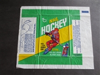 1970-71 Topps Hockey Wax Wrapper