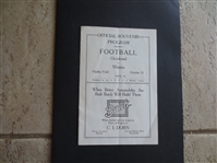 1926 Occidental vs. Whittier Unscored Football Program 