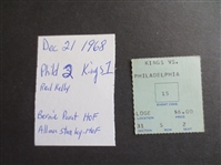 1968 Philadelphia Flyers at Los Angeles Kings ticket