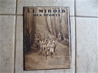 1931 Le Miroir Des Sports Magazine with Boxer Young Perez Boxing World Champion who died in Holocaust