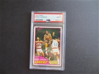 1981 Topps Magic Johnson PSA 8 NMT-MT Basketball Card #21