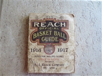 1916-17 Reach Official Basket Ball Guide  RARE!