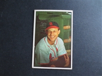 1953 Bowman Color Stan Musial Baseball Card in Great Shape! #32