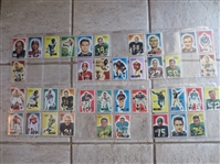 (78) different 1955 Bowman Football Cards #65-160 in Great Shape!  Half of the Set!