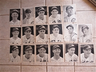 (25) 1940s Baseball Picture Pack Red Sox and Cubs including Joe Cronin