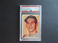 Autographed 1957 Topps Brooks Robinson Rookie Baseball Card PSA/DNA Certified